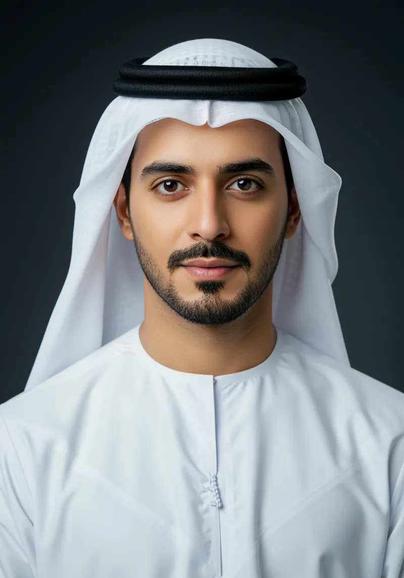 Elegant Arab Man in His 20s - Calm and Charming