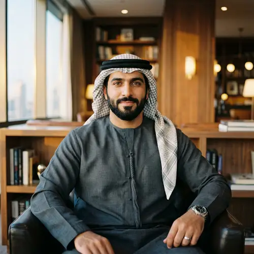 Elegant Arab Man in His 20s - Calm and Charming
