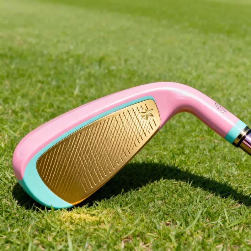 Stylish Women's Park Golf Club - Pink & Mint Blue