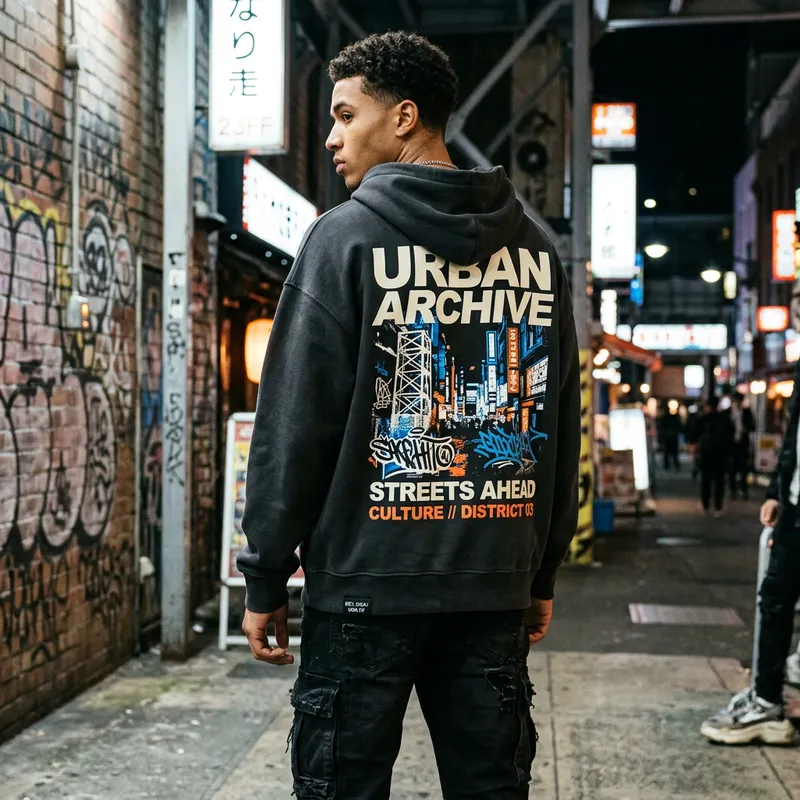 Trendy Hoodie Design for Urban Fashion