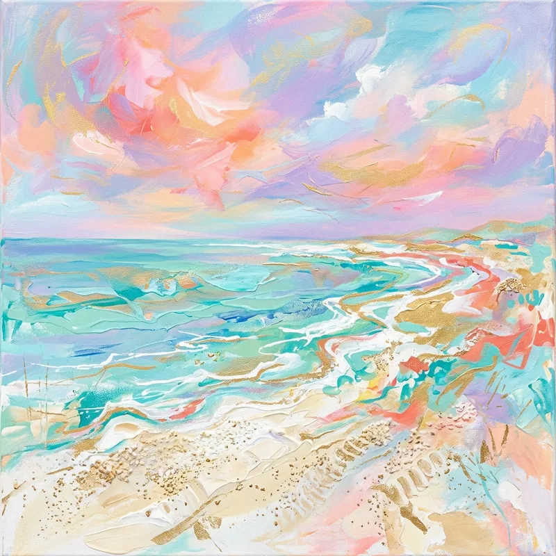 Tranquil Abstract Beaches | Seaside Landscape Tranquil Abstract Beaches | Seaside Landscape