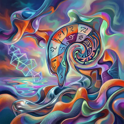 Abstract & Surrealistic Art Composition | Metaphysical Masterpiece