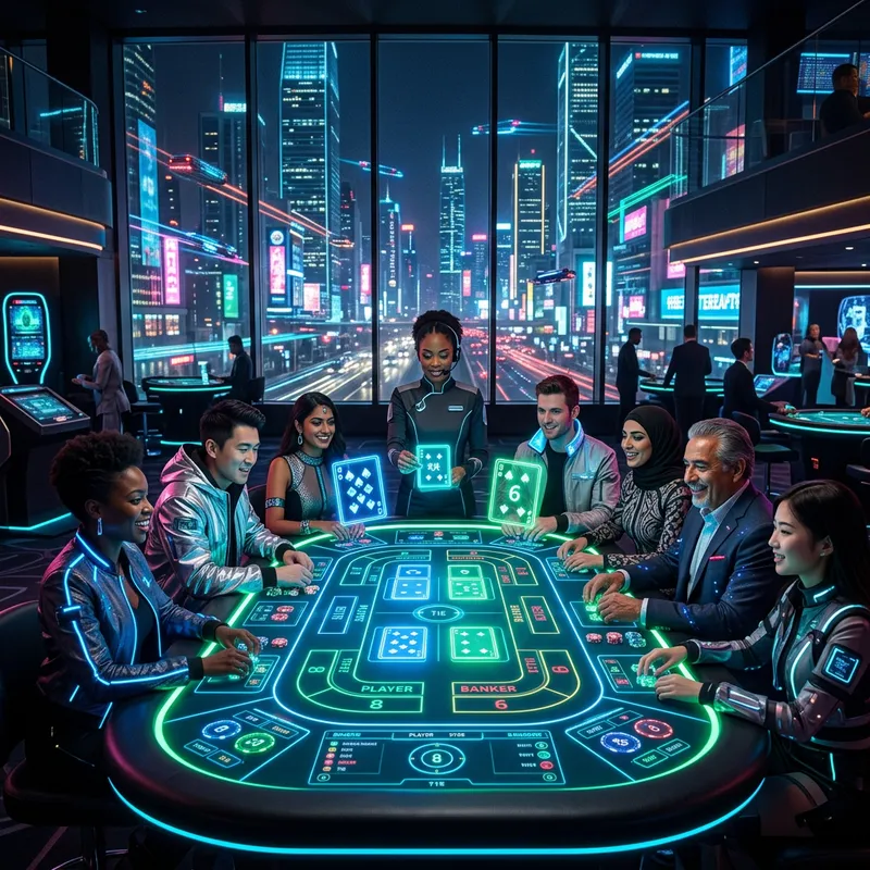 Futuristic Baccarat: A High-Tech Gaming Experience