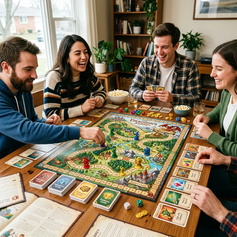 Vibrant Board Game Scene | Lively Play & Colorful Components Vibrant Board Game Scene | Lively Play & Colorful Components