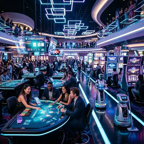 Futuristic Casino: High-Tech Tables & Advanced Slots