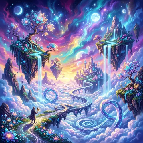 Dreamlike Surreal Landscapes Generator