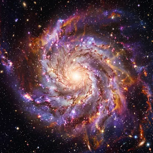 Galactic Nebula - Breathtaking Abstract Cosmic Landscape