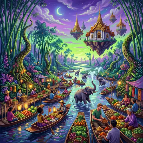 Surreal Thailand: A Dreamlike Exploration
