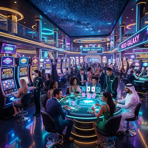 Futuristic Casino: Advanced Technology & Classic Entertainment