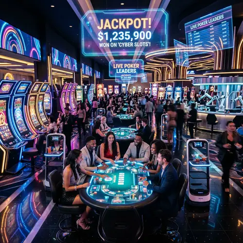 Futuristic Casino Experience | High-Tech Games & Neon Slots