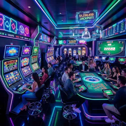 Futuristic Neon Online Casino | 1XBET