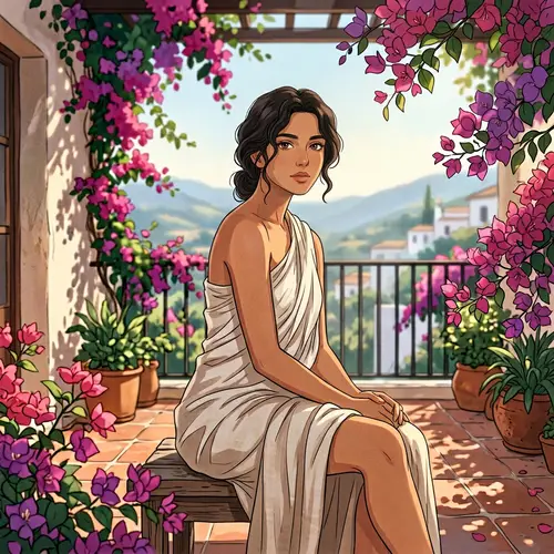 Elegant Latina Model Artistry: Nude Photography