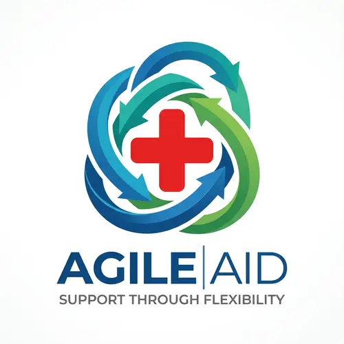 Agile Methodology & Red Cross Logo Design | Logo Ideas
