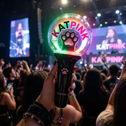 Stylish Kpop Lightstick - KATPINK Design
