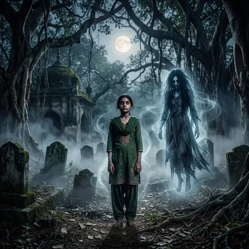 Possessed Indian Girl in Haunted Area | Spectral Presence