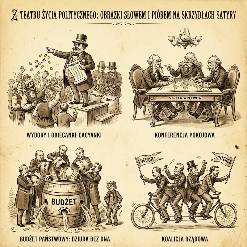 Polish Political Caricatures | Satirical Sketches Polish Political Caricatures | Satirical Sketches