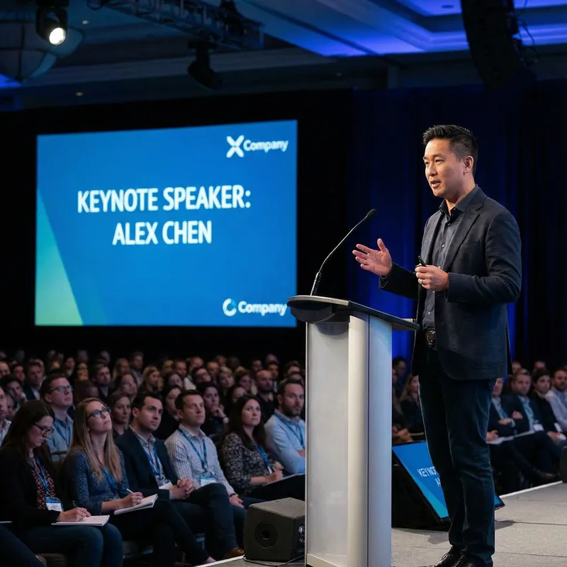 Realistic Keynote Speaker Photos Realistic Keynote Speaker Photos