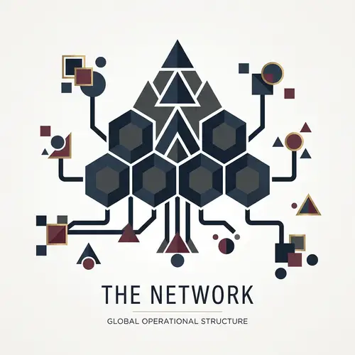 Abstract Representation of Large Organization in Illicit Activities