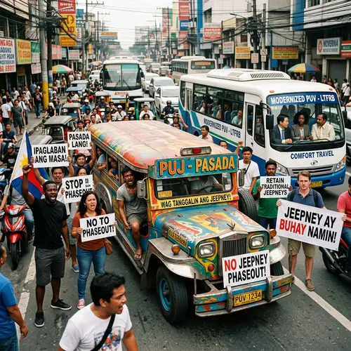 Classic Jeep Rally Against Modernization | Government Officials Engage