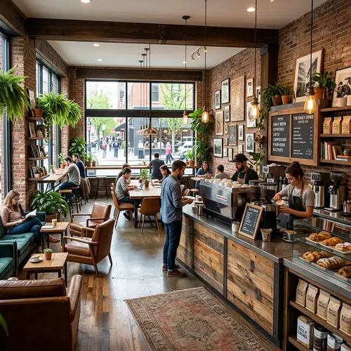 Stylish Coffee Shop Design Ideas