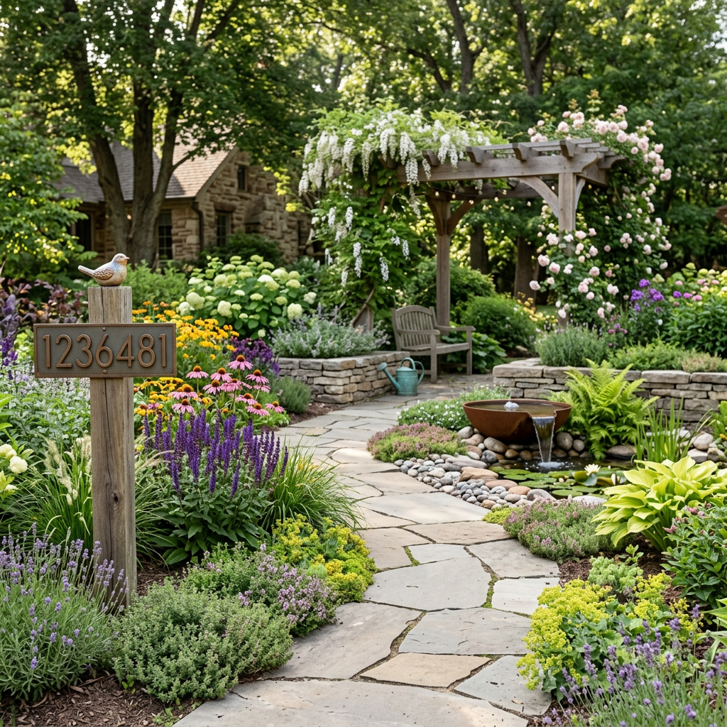 Stunning Outdoor Garden Design Ideas | AI Art Generator | Easy
