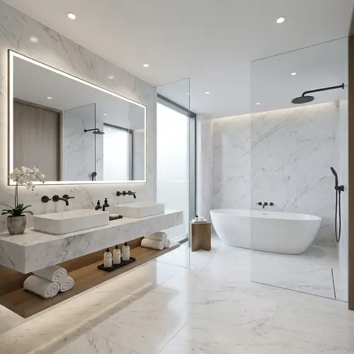 Stylish Luxury Hotel Bathroom Design