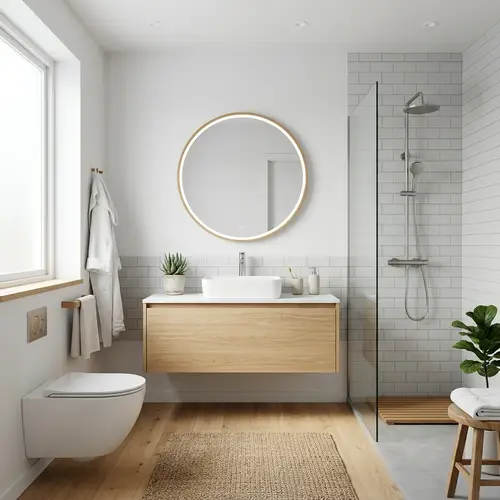 Minimalist Scandinavian Bathroom Design Ideas