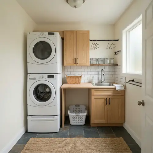 Modern Farmhouse Laundry Room Redesign Ideas