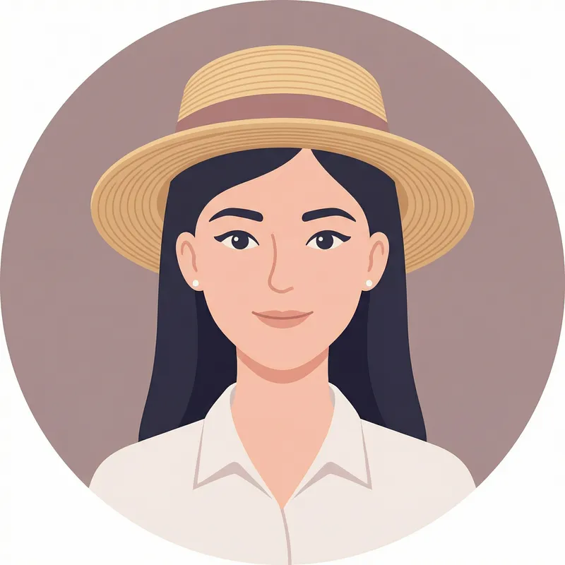 Stylish Woman Avatar with Elegant Features for Social Profiles Stylish Woman Avatar with Elegant Features for Social Profiles