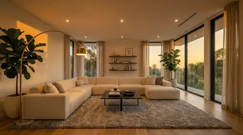Cozy Golden Hour Lighting Ideas for Luxurious Spaces