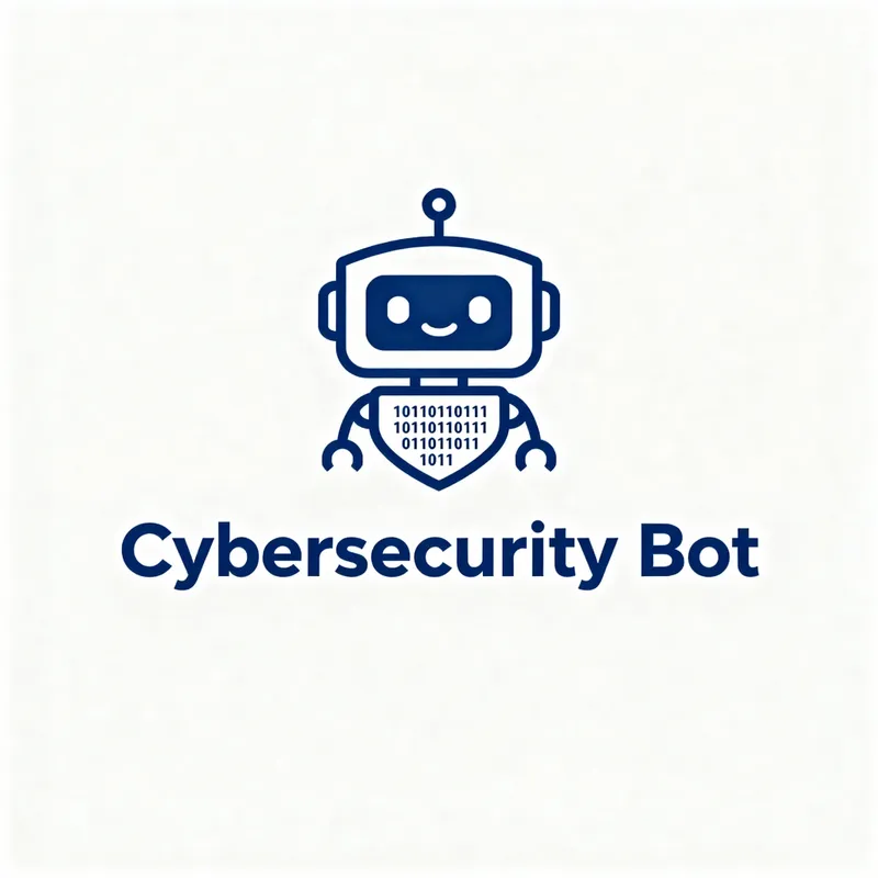 Cybersecurity Logo Bot | Protect Your Digital Space