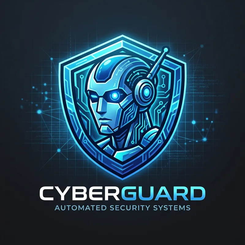 Cybersecurity Logo Bot | Protect Your Digital Space Cybersecurity Logo Bot | Protect Your Digital Space