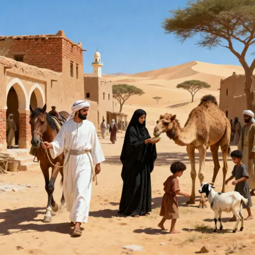 Discover 7th Century Makkah Historical Scene