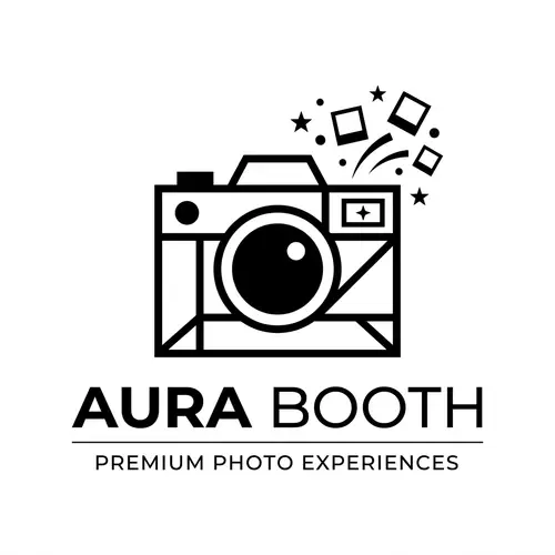 Elegant & Modern Logo Design | Iconiq Ent. Photo Booth Company