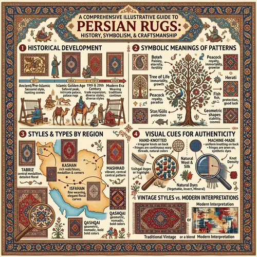 Ultimate Guide to Persian Rugs: History, Symbolism, Styles & More