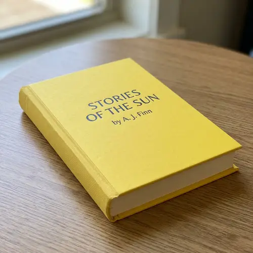 Yellow Book - Beautiful Book with a Yellow Cover