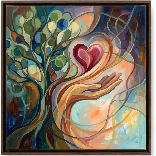 Social Work Philosophies in Abstract Art