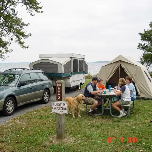 Cherrystone Campground 2004 Photo - Site 603, Virginia