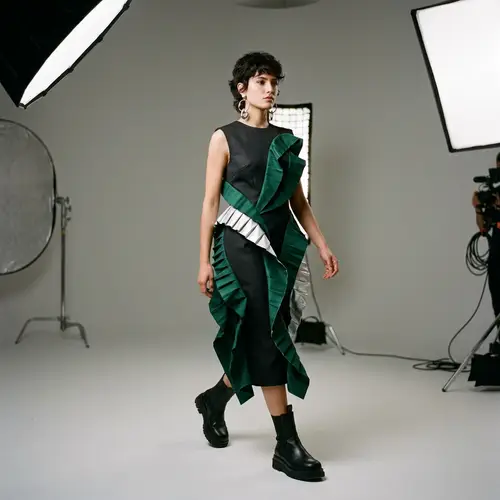 Contemporary Fashion Design on Professional Models