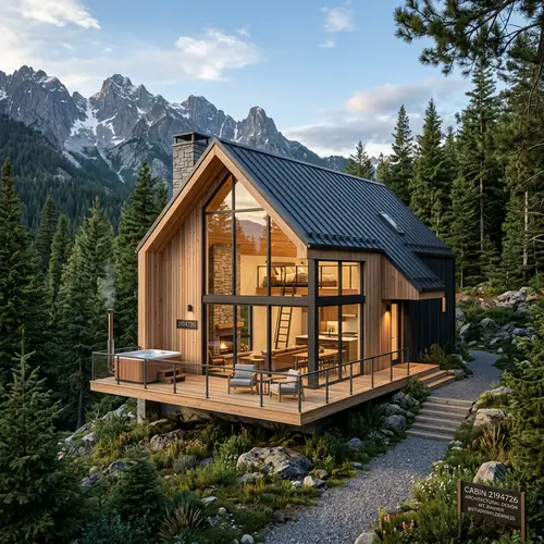Architectural Design of a Cabin