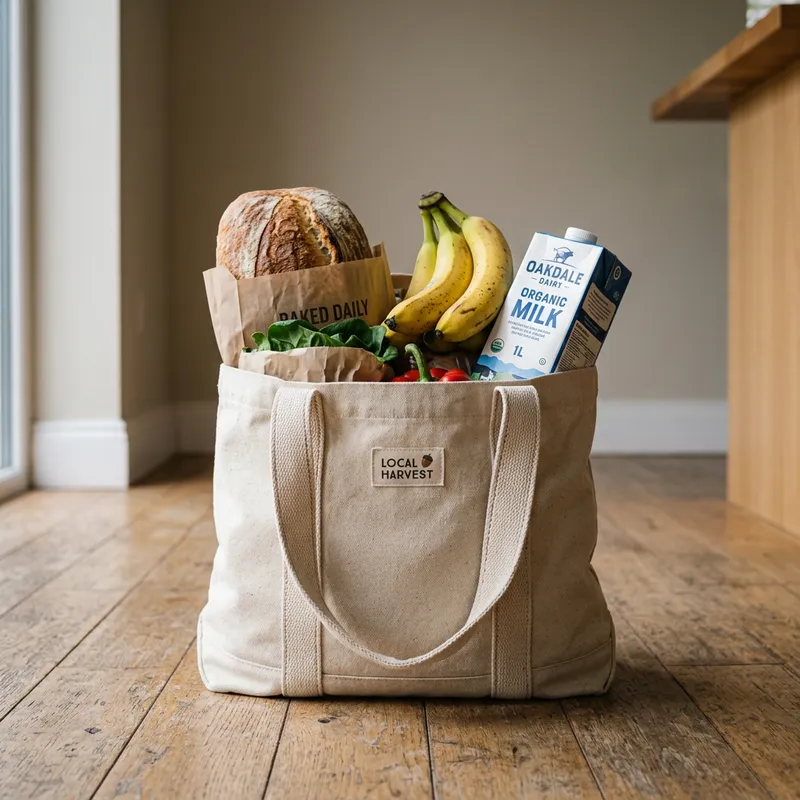 Stylish Canvas Shopping Bag for Your Shopping Needs