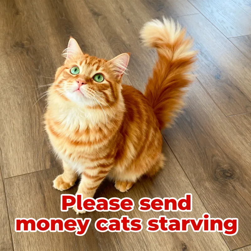 Help Starving Cats - Donate Today! Help Starving Cats - Donate Today!