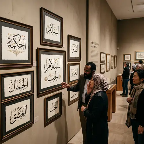 Traditional Arabic Calligraphy Exhibition