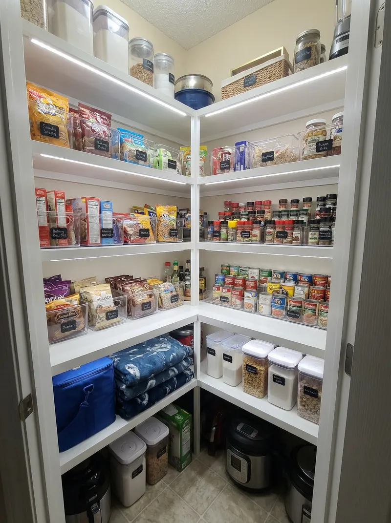 Organized Pantry Solutions for More Space