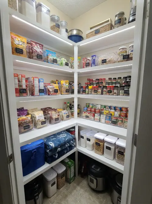 Organized Pantry Solutions for More Space