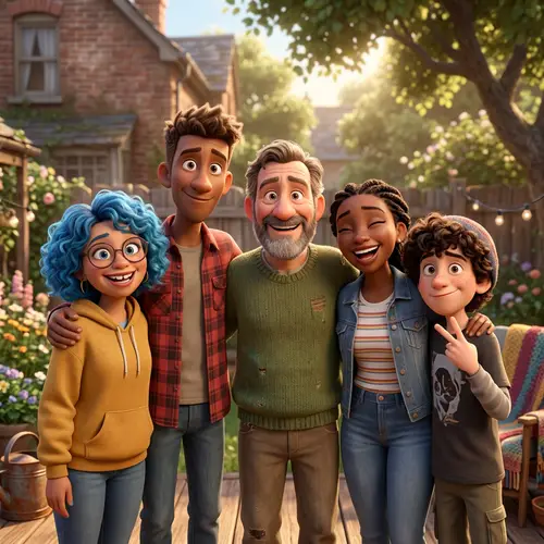 Pixar Character Inspired Artwork