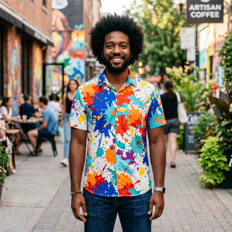 Stylish Afro Shirt