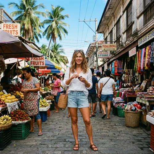 Rachel McAdams Lookalike Explores Bustling Philippine Market