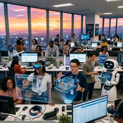 Creative Call Center Solutions | Diverse Team, Innovative Tech