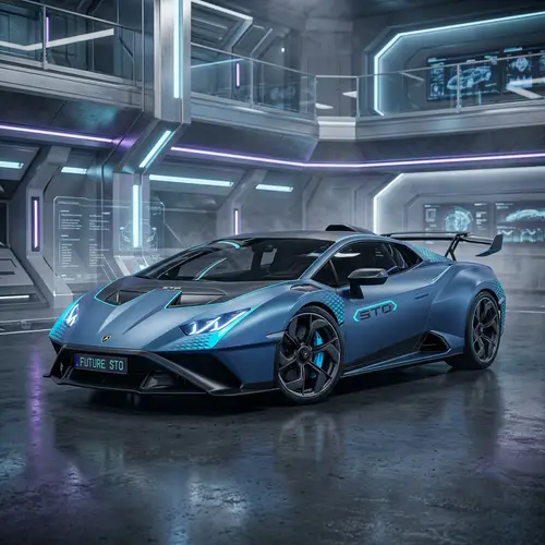 Lamborghini Huracan STO: Futuristic Design & Performance